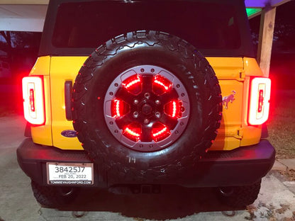 ORACLE Lighting Oracle LED Illuminated Wheel Ring 3rd Brake Light - Red