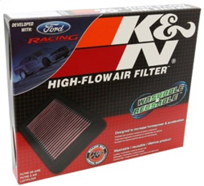 K&N Engineering K&N 10 Ford Mustang GT 4.6L-V8 Drop In Air Filter