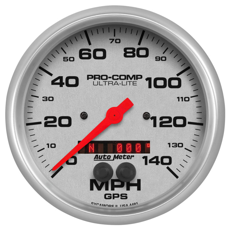 Autometer Ultra-Lite 5in 140MPH GPS Speedometer
