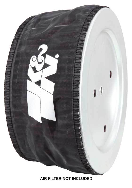 K&N Engineering K&N Drycharger Wrap Black 159mm Base 178mm Top 92mm H