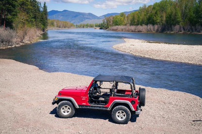 Bestop 97-02 Jeep Wrangler TJ Header Safari Bikini (Spice)