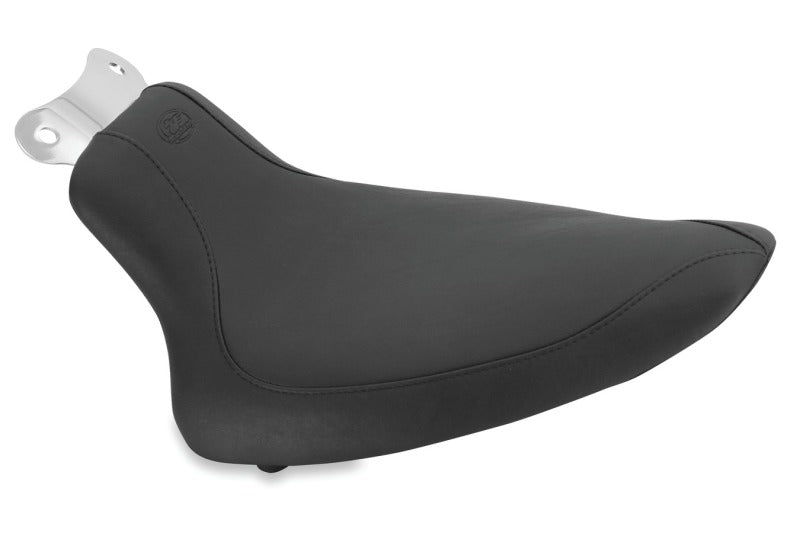 Mustang Motorcycle Mustang 00-15 Harley Softail Standard Rear Tire Runaround Solo Seat - Black