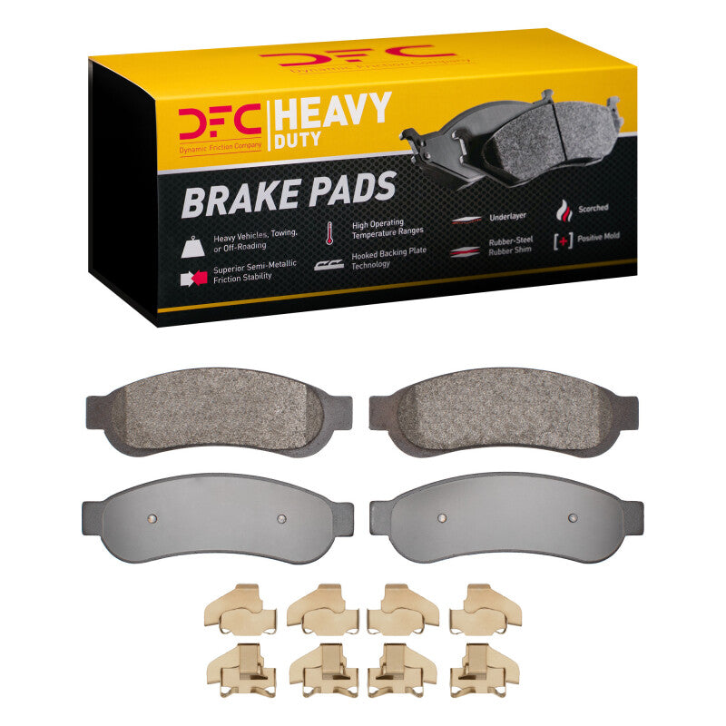 DFC 10-12 Ford F-350 Super Duty 2WD Rear Heavy Duty Pads and Hardware Kit