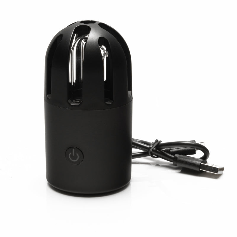 ORACLE Lighting Oracle 3W UV-C Mini Sterilization Lamp- Portable UVGI Disinfection Device (Black) - Black
