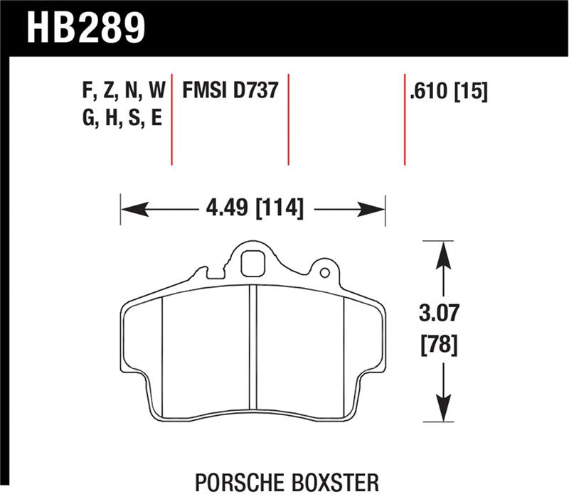 Hawk Performance Hawk HP+ Street Brake Pads