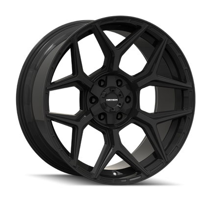 Mayhem Vanquish 8119 20X9 / 6x135/6x139.7 / 0mm Offset / 106.1mm Hub - Gloss Black