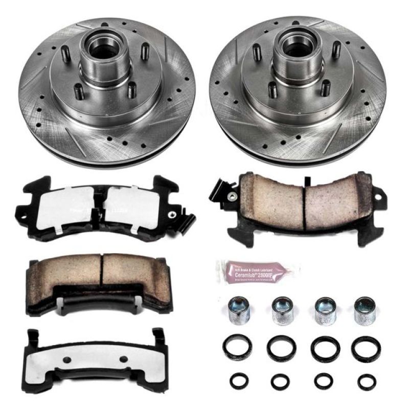 PowerStop Power Stop 82-87 Buick Regal Front Z36 Truck & Tow Brake Kit