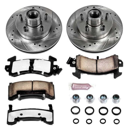 PowerStop Power Stop 82-87 Buick Regal Front Z36 Truck & Tow Brake Kit