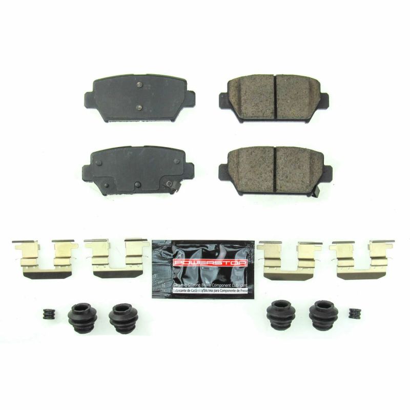 PowerStop Power Stop 2019 Mitsubishi Eclipse Cross Rear Z23 Evolution Sport Brake Pads w/Hardware