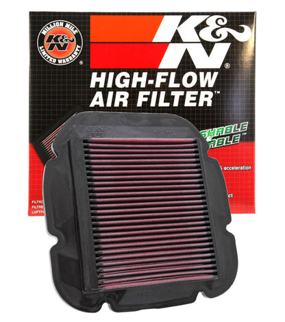 K&N Engineering K&N 02-10 Suzuki DL 1000 V-Strom/04-12 DL650 V-Strom / 04-05 Kawasaki KLV1000 Replacement Air Filter