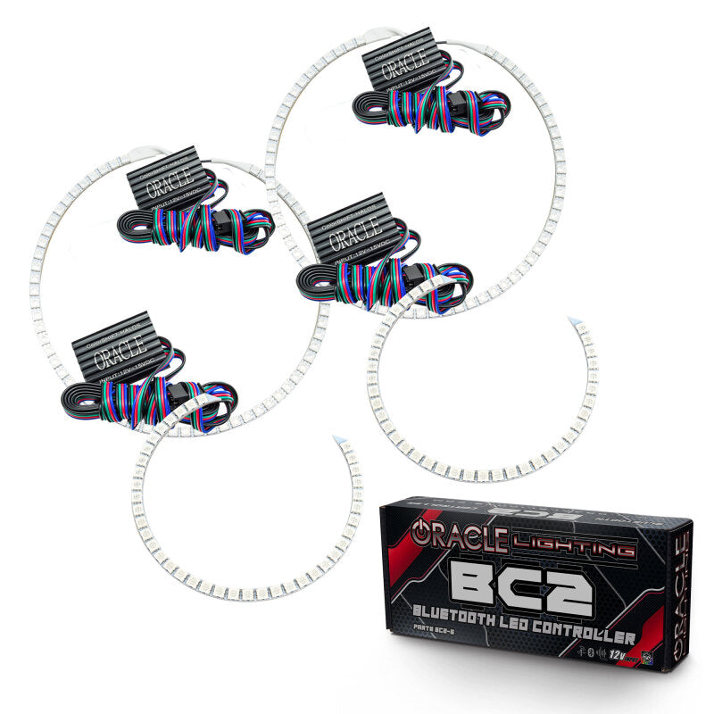 ORACLE Lighting Oracle Toyota Sequoia 08-16 Halo Kit - ColorSHIFT w/ BC1 Controller
