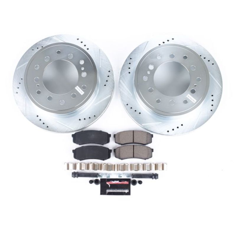 PowerStop Power Stop 03-09 Lexus GX470 Rear Z23 Evolution Sport Brake Kit
