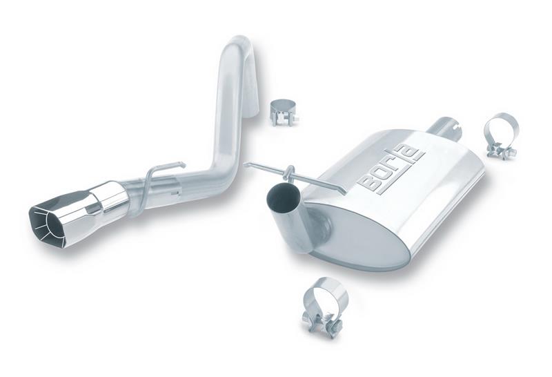 Borla 91-95 Jeep Wrangler YJ 4.0L 6cyl 4WD 2Dr SS Single Right Rear Exit Cat-Back Exhaust