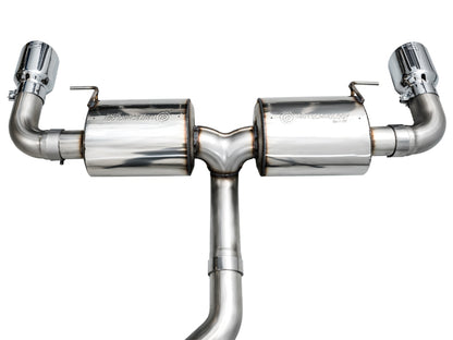 AWE Tuning 19-23 BMW 330i / 21-23 BMW 430i Base G2X Touring Axle-Back Exhaust - Chrome Silver