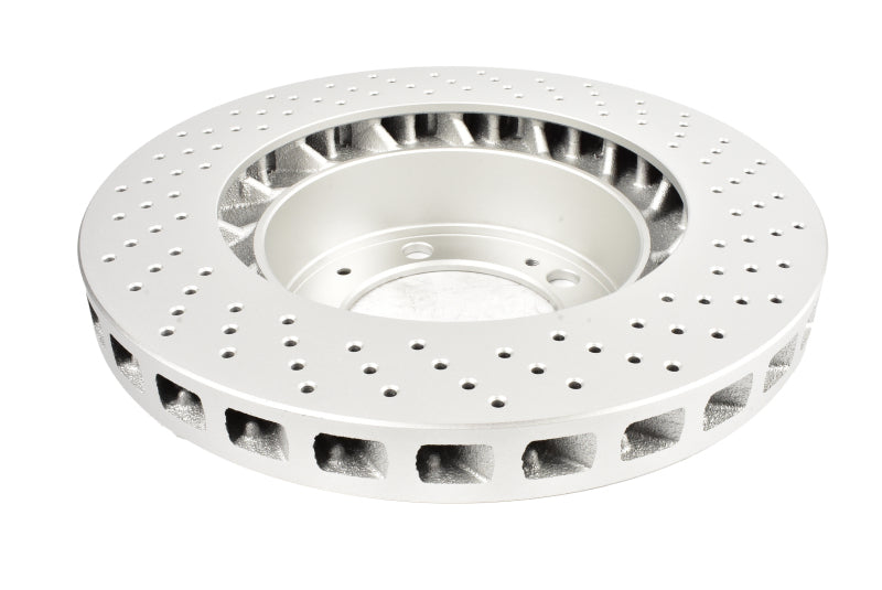 DBA 94-95 Porsche 911 Carrera 4 (Excl Turbo Look) Front Left En-Shield OE Drilled Rotor