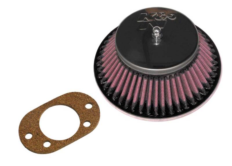 K&N Engineering K&N 90-92 Rover Mini 1275 L4 Round Tapered Flange 1.875in 2.25in Over Height Custom Racing Assembly