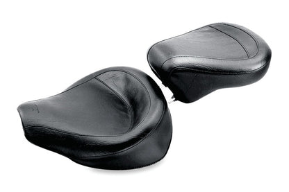Mustang Motorcycle Mustang 58-84 Harley FX/FL Wide Touring Solo Seat - Black