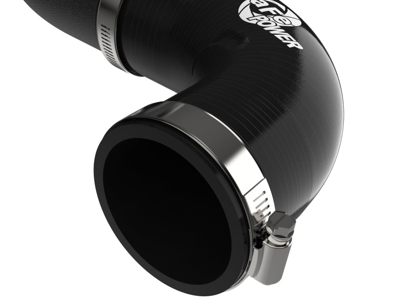 aFe 19-26 Genesis G70 V6 3.3L (tt) BladeRunner Aluminum Hot Charge Pipe - Black