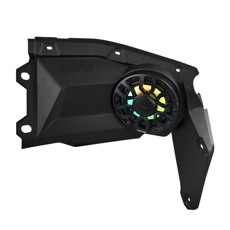 DS18 Loaded 6.5in Dash Board Speaker Panel Encl Left + Right 2x NXL-IQ6/BK Included 2017+ Can-Am Mav
