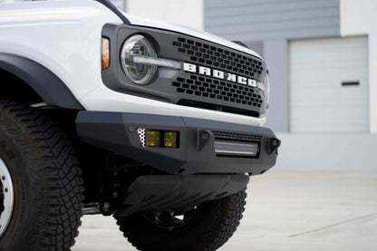 DV8 Offroad 2021+ Ford Bronco Front Bumper V2 - OE Plus Series (Works w/o ACC Relocation)