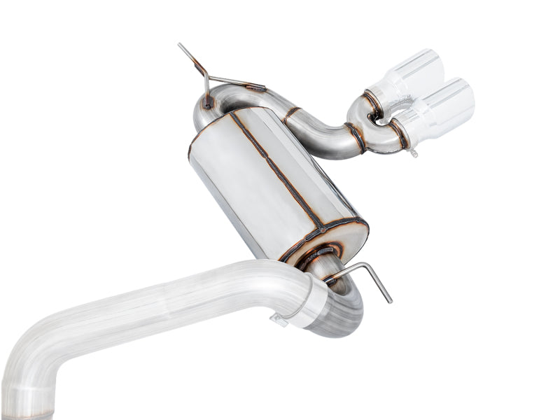 AWE Tuning Ford Focus ST Touring Edition Cat-Back Exhaust - Non-Resonated - Chrome Silver Tips
