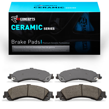 R1 Concepts R1 00-06 Cadillac Escalade Rear R1 Ceramic Brake Pads