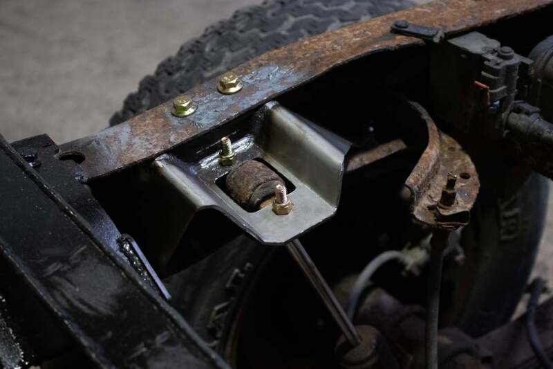 Rustbuster Rear Shock Mount Left Side