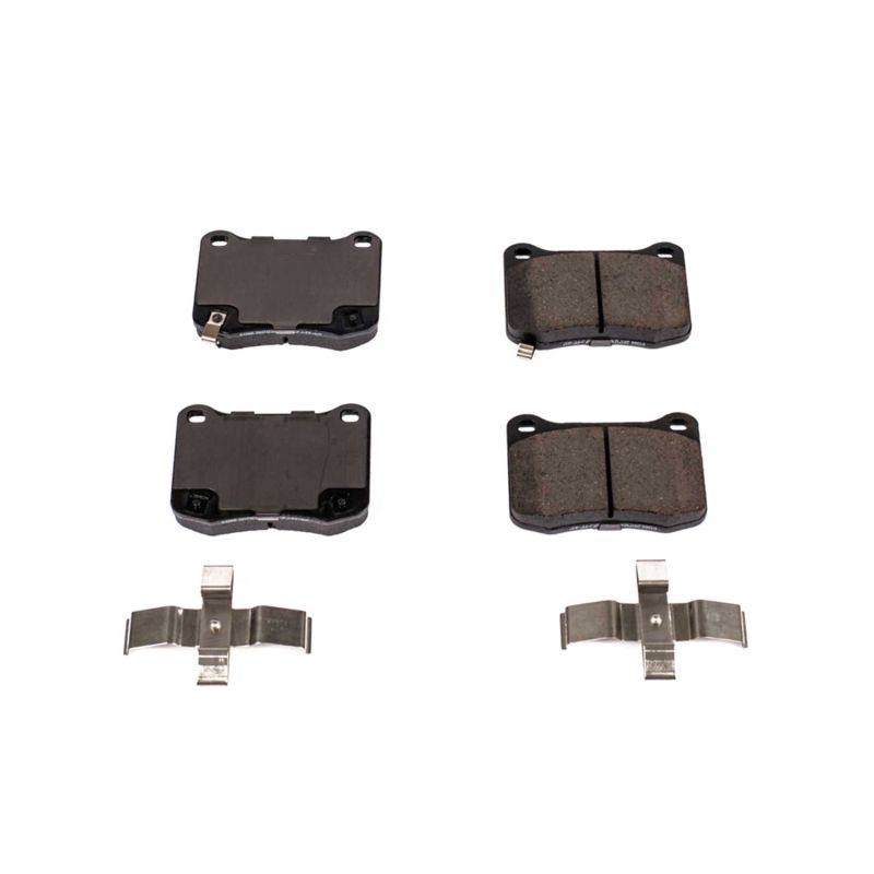 PowerStop Power Stop 08-14 Lexus IS F Rear Z17 Evolution Ceramic Brake Pads w/Hardware