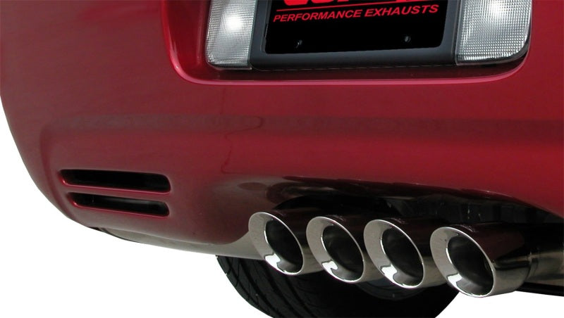 CORSA Performance Corsa 1997-2004 Chevrolet Corvette C5 Z06 5.7L V8 Polished Sport Axle-Back Exhaust