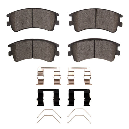 R1 Concepts R1 03-05 Mazda 6 Front Optimum OE Pads & Hardware Kit