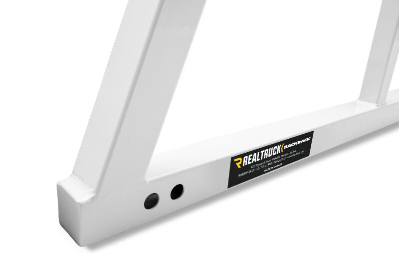 BackRack 01-23 Chevrolet Silverado 2500/3500HD Open Rack Frame ONLY (Req. HW) - White