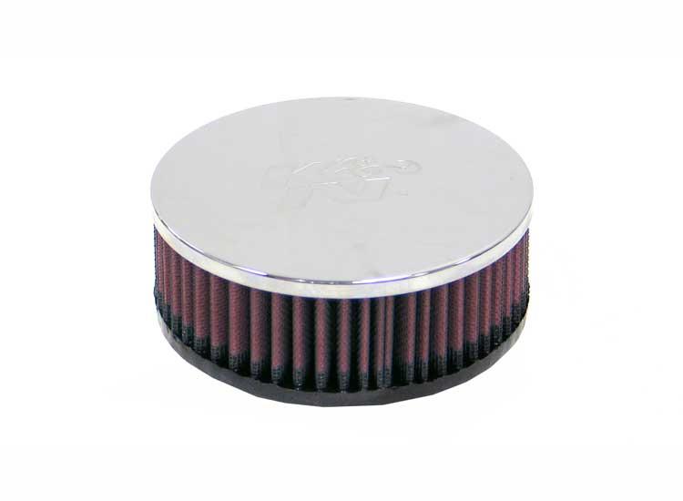 K&N Engineering K&N Universal Round Clamp-On Air Filter 2in. Flange / 5-3/8in. OD / 2in. Height