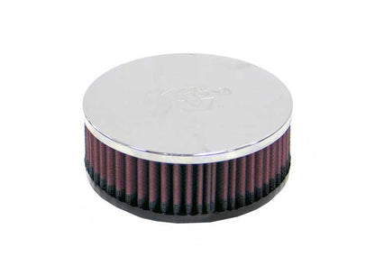K&N Engineering K&N Universal Round Clamp-On Air Filter 2in. Flange / 5-3/8in. OD / 2in. Height