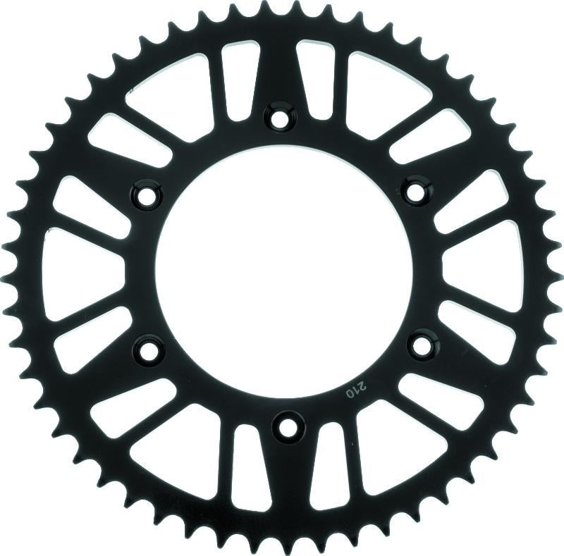 BikeMaster Honda Rear Steel Sprocket 520 52T - Black