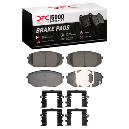 DFC 23-25 Genesis GV60 Front 5000 Advanced Ceramic Brake Pads and Hardware Kit