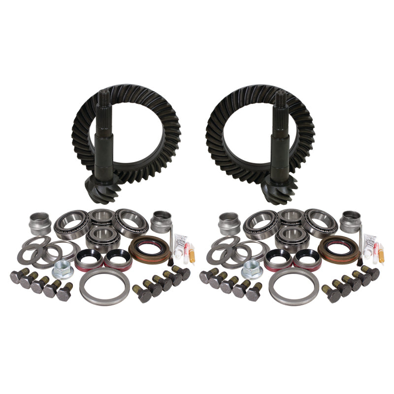 Yukon Gear & Axle Yukon Gear & Install Kit Package for Jeep TJ Rubicon 4.56 Ratio