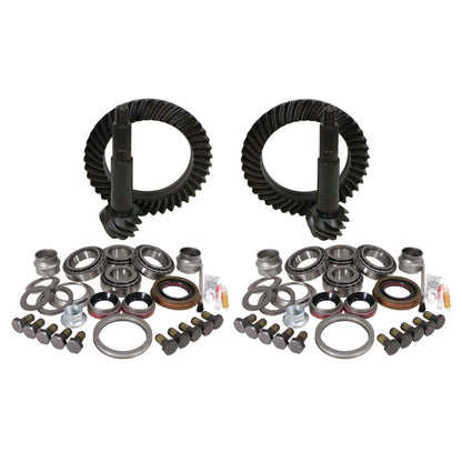 Yukon Gear & Axle Yukon Gear & Install Kit Package for Jeep TJ Rubicon 4.56 Ratio