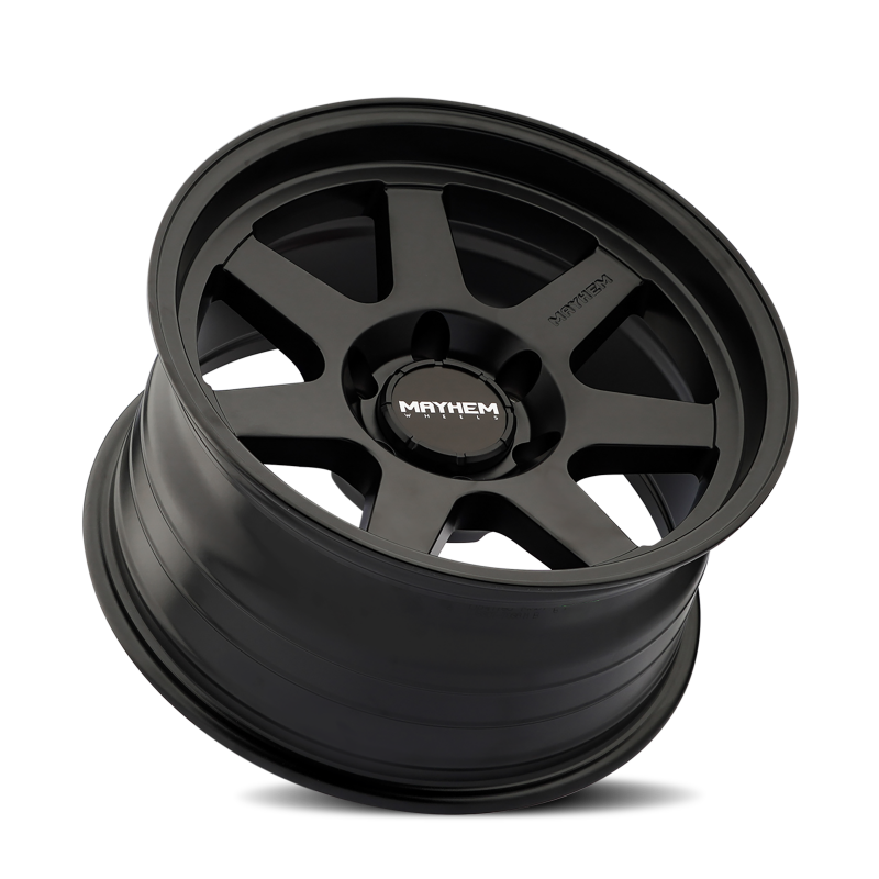 Mayhem 8307 Convoy 17x9 / 5x127 BP / -6mm Offset / 78.1mm Hub Satin Black Wheel