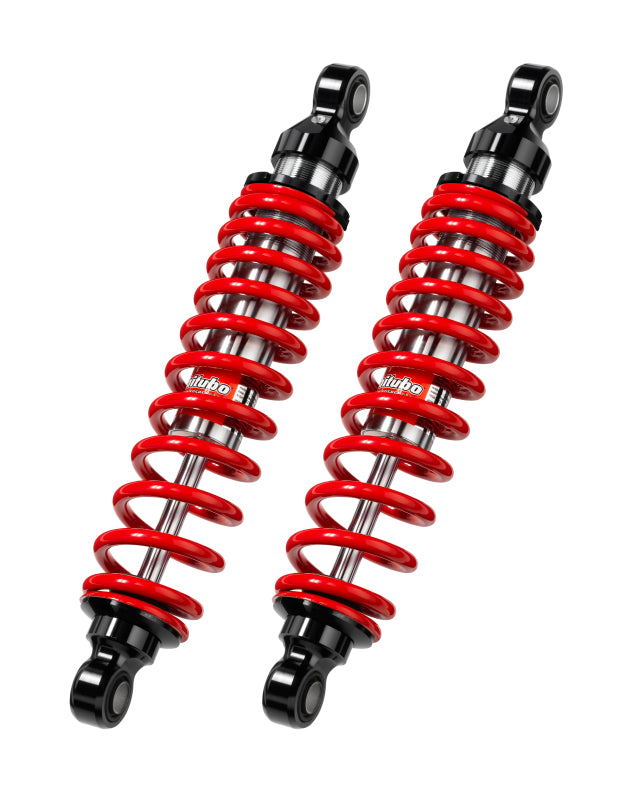 Bitubo Suspension Bitubo WMB0 Twinshocks Adjustable: Spring Preload, Length 322mm, Red Spring