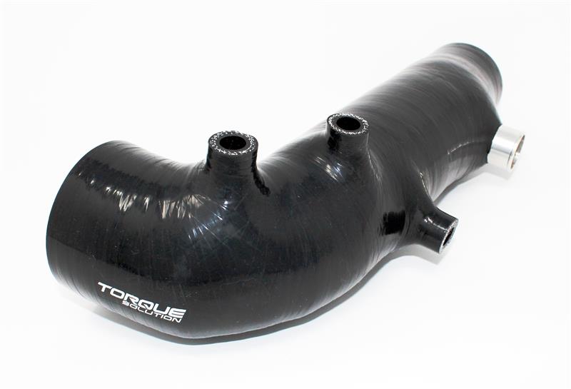 Torque Solution Turbo Inlet Hose Black: 02-07 Subaru WRX / 04-18 STI / 05-09 Legacy GT / 04-13 FTX
