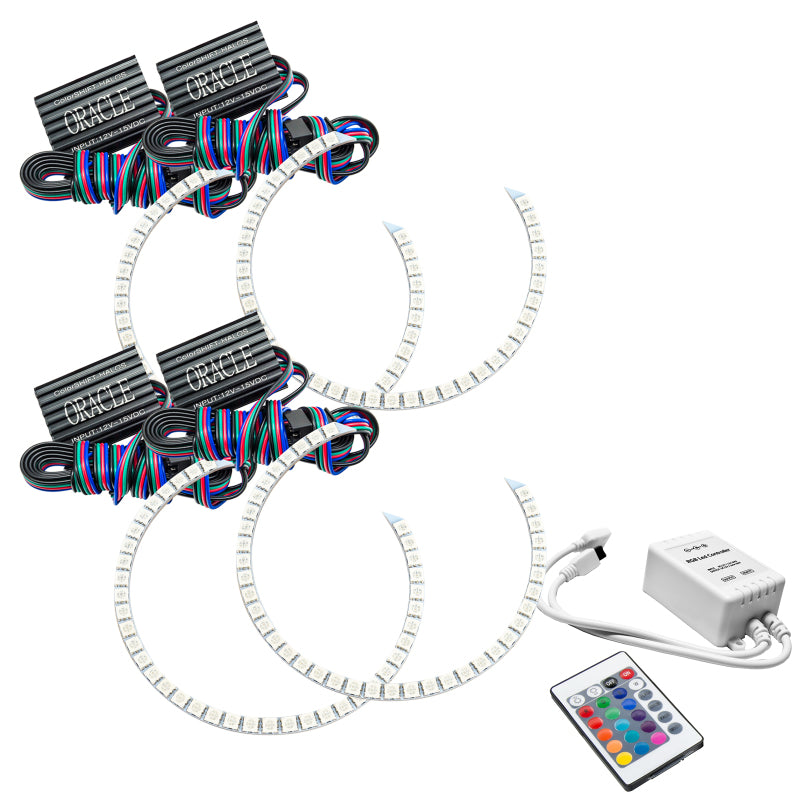 ORACLE Lighting Oracle Honda Accord Coupe/Sedan 03-07 Halo Kit - ColorSHIFT w/ Simple Controller