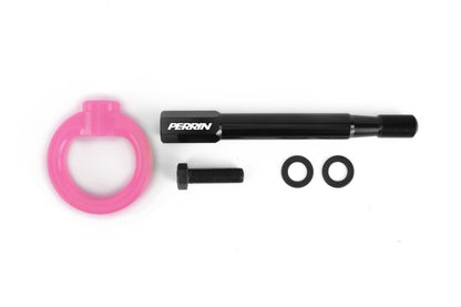 Perrin Performance PERRIN 13-26 Subaru BRZ / 13-20 Scion FRS & Toyota 86 / 22-26 GR86 Tow Hook Kit (Rear) - Hyper Pink