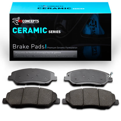 R1 Concepts R1 09-11 Hyundai Genesis Sedan Front Ceramic Brake Pads