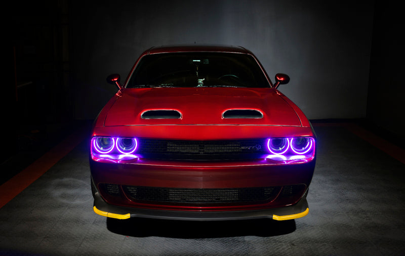 ORACLE Lighting Oracle Dodge Challenger 15-21 LED Waterproof Halo Kit - ColorSHIFT