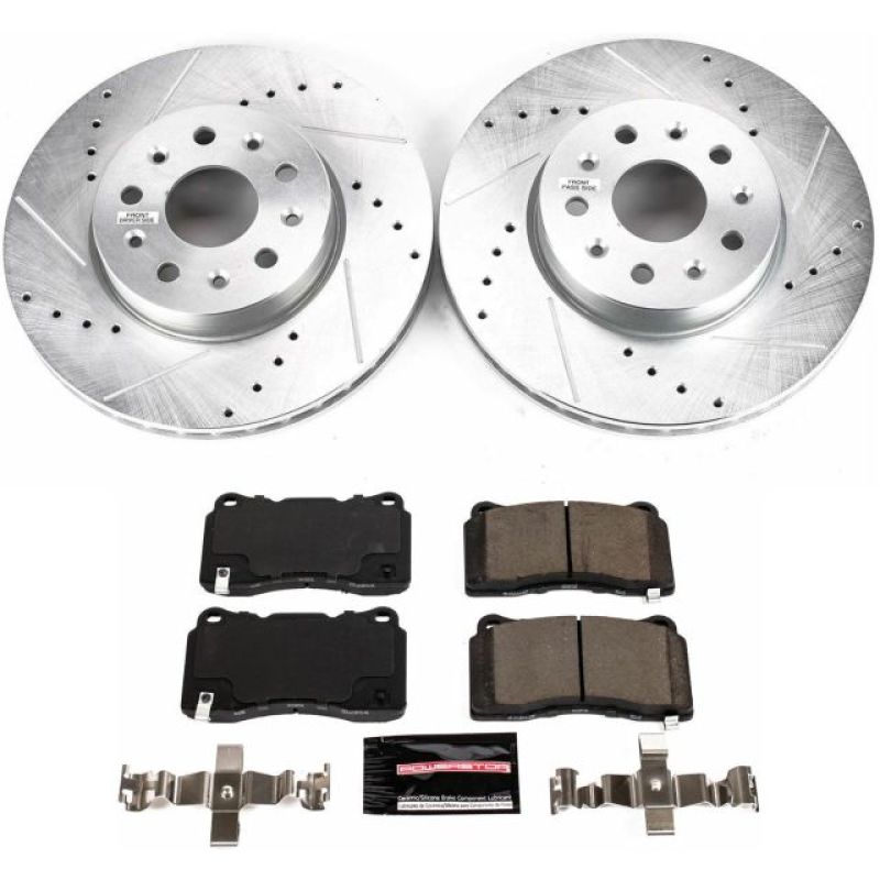 PowerStop Power Stop 16-18 Cadillac CT6 Front Z23 Evolution Sport Brake Kit