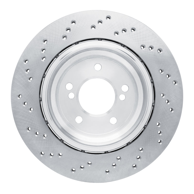 DFC 06-08 BMW M3 Right Rear Drilled Hi-Carbon Alloy Geomet Coated Rotor