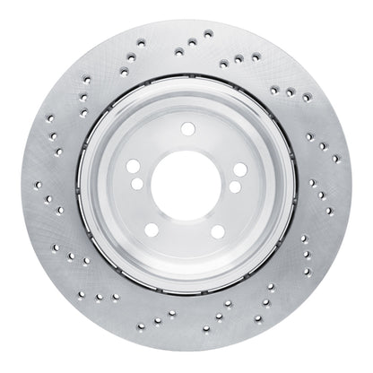 DFC 06-08 BMW M3 Right Rear Drilled Hi-Carbon Alloy Geomet Coated Rotor