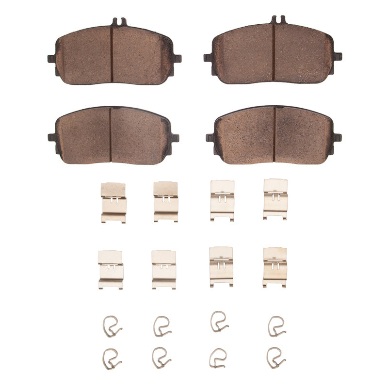 R1 Concepts R1 -25 Mercedes-Benz EQB 350 Front Euro Ceramic Pads & Hardware Kit