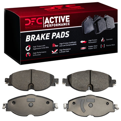 DFC 15-25 Audi A3 Sportback E-TRON Front Active Performance Pads - Low Metallic