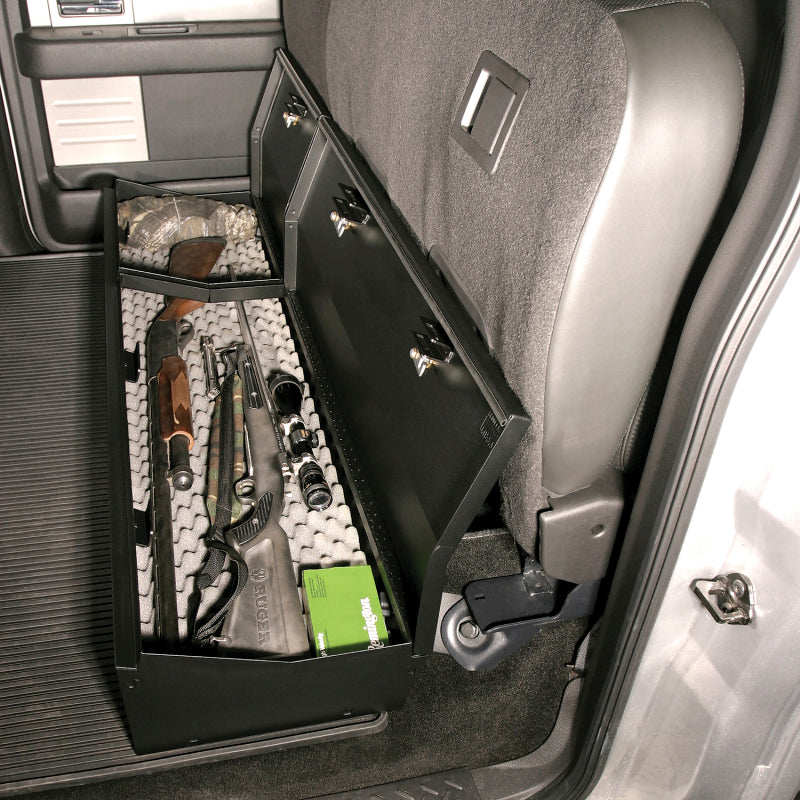 Tuffy Products Tuffy Ford F150 Supercrew Underseat Lockbox Full Length W/ Keyed Lock